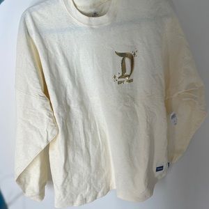 Disneyland gold long sleeve sweatshirt